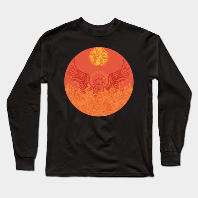 GAYLA Phoenix Long Sleeve T-Shirt by GAYLA at Ferry Beach